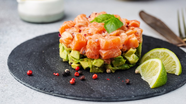 salmon tartare