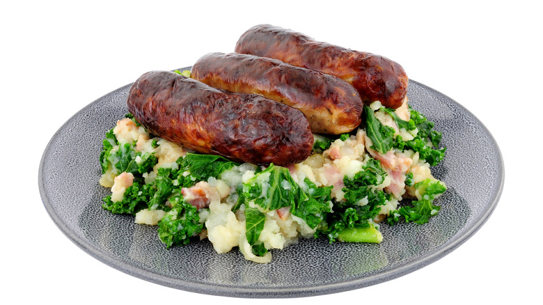 Colcannon with sausage