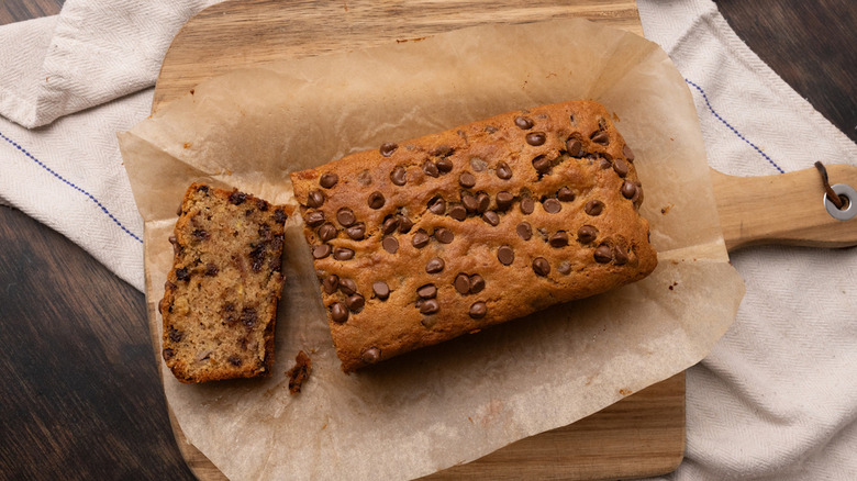 Overview of chai banana bread 