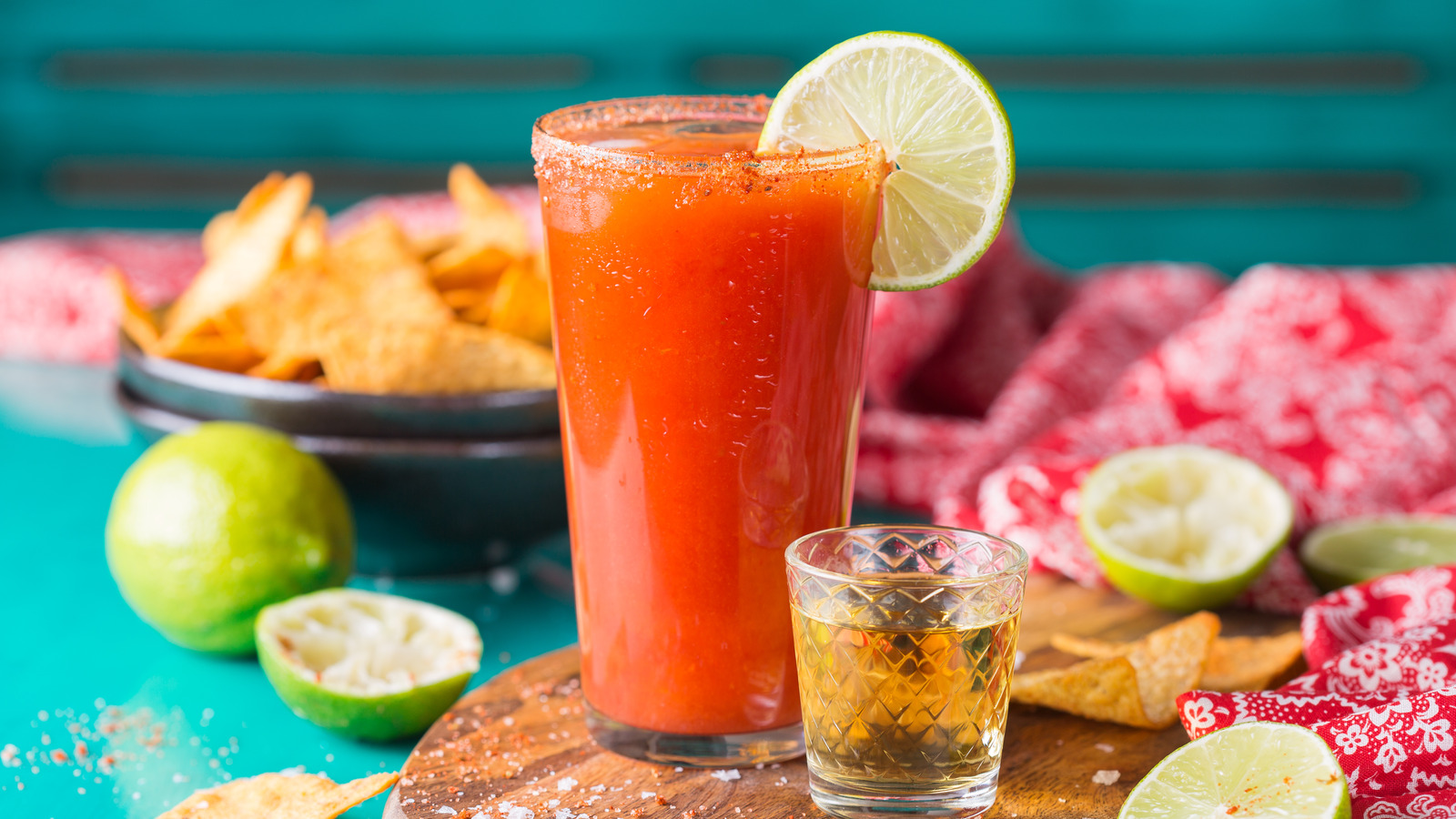 Easy Michelada Cocktail Recipe (Beer Bloody Mary)