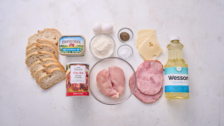 chicken cordon bleu panini ingredients