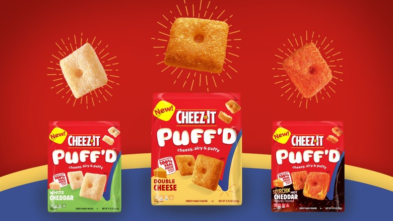 Cheez-It Puff'd crackers