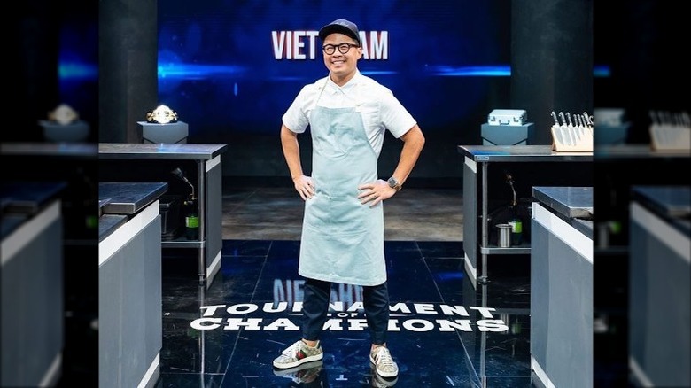 Viet Pham posing on Tournament of Champions