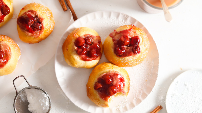 kolaches on a plate