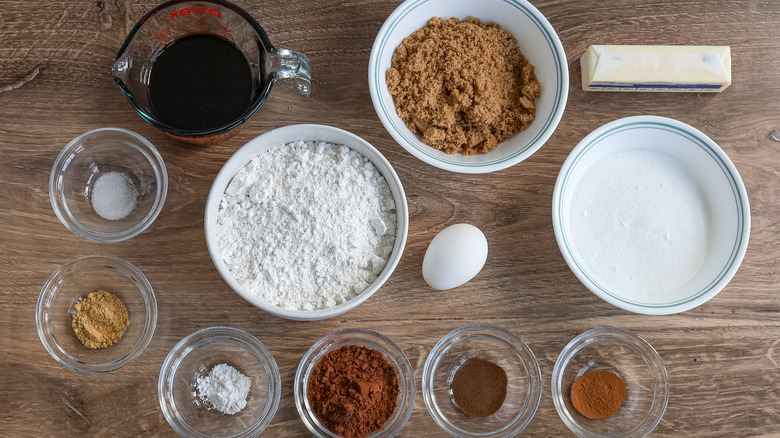 chocolate gingersnap cookie ingredients