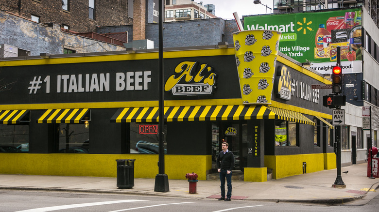 storefront of Al's #1 Beef in Chicago