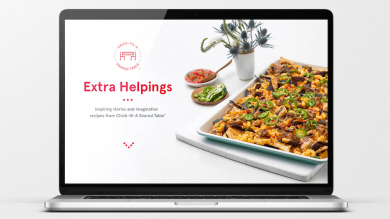 Chick-fil-A online cookbook