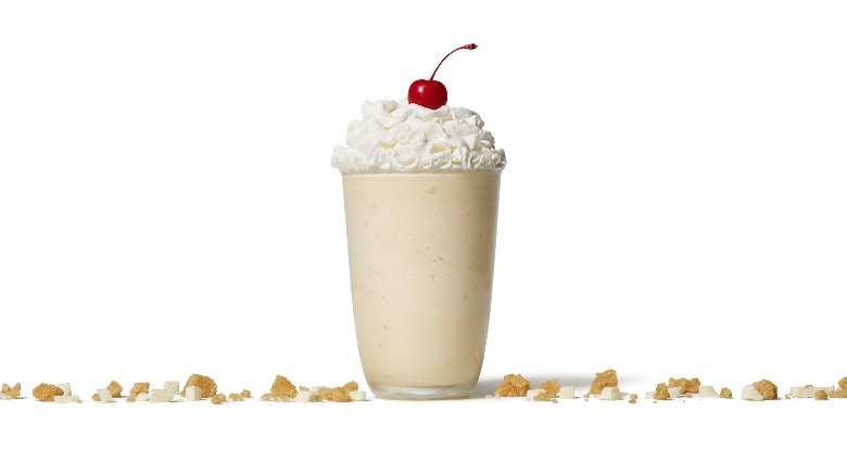 Chick-fil-A caramel crumble milkshake