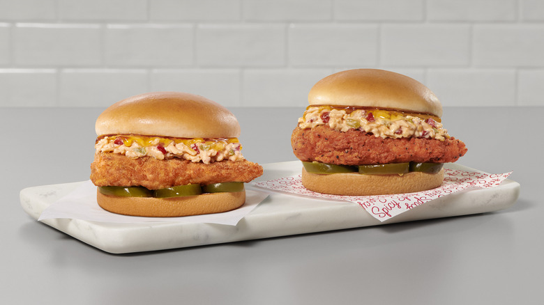 Chick-fil-A pimento chicken sandwich