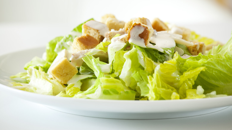 Caesar salad without the chicken