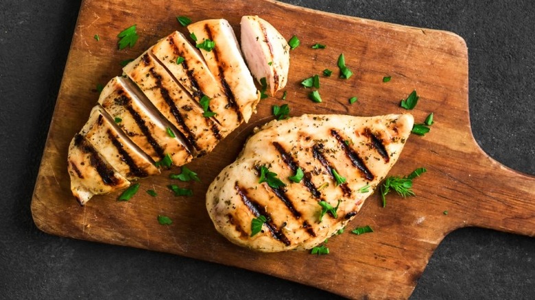 Grilled chicken breast