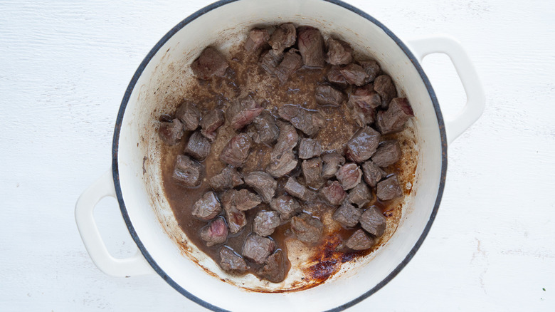 beef in a pot 