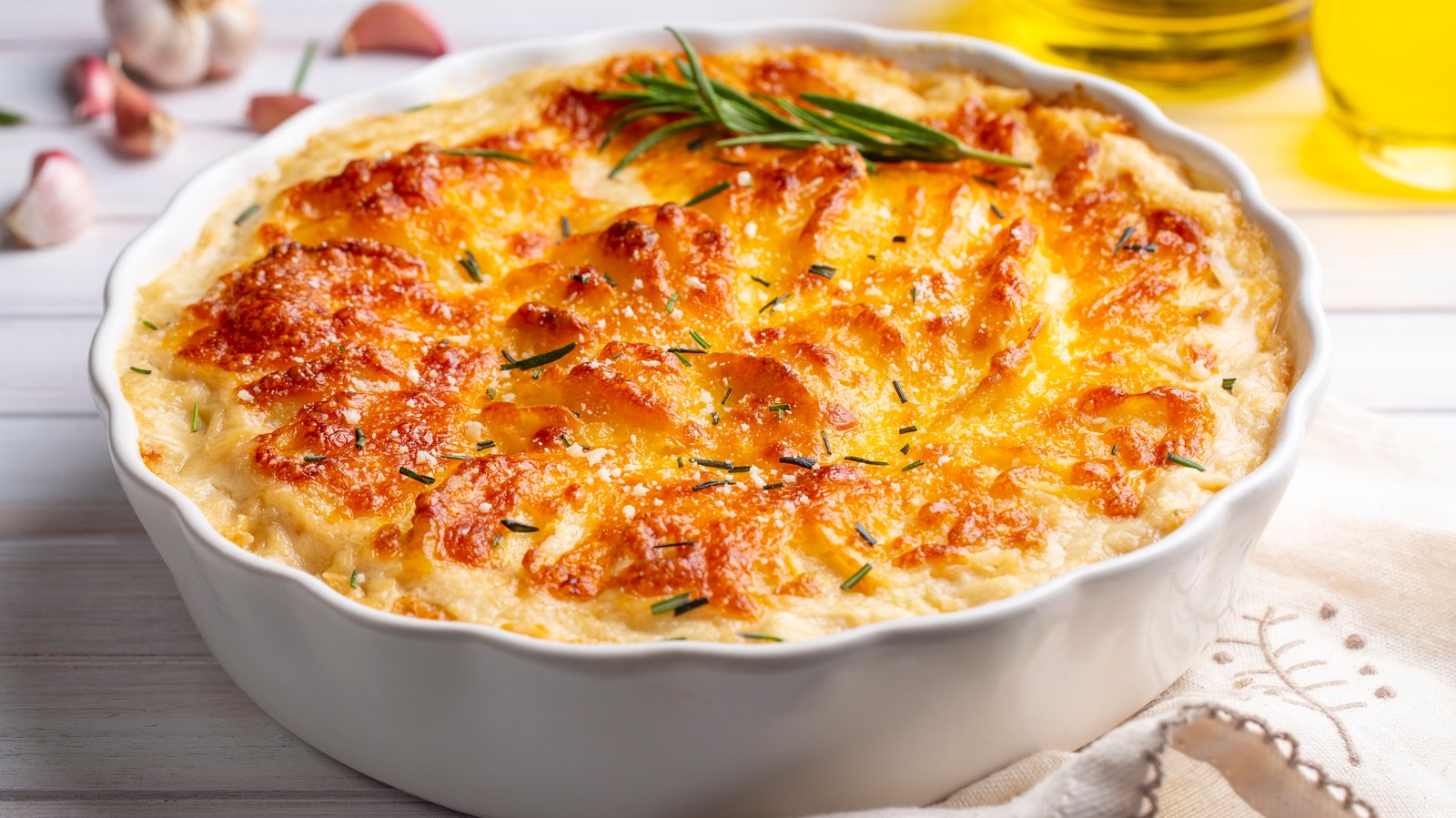 Chili Crisp Adds The Ultimate Spicy Kick To Classic Potato Gratin