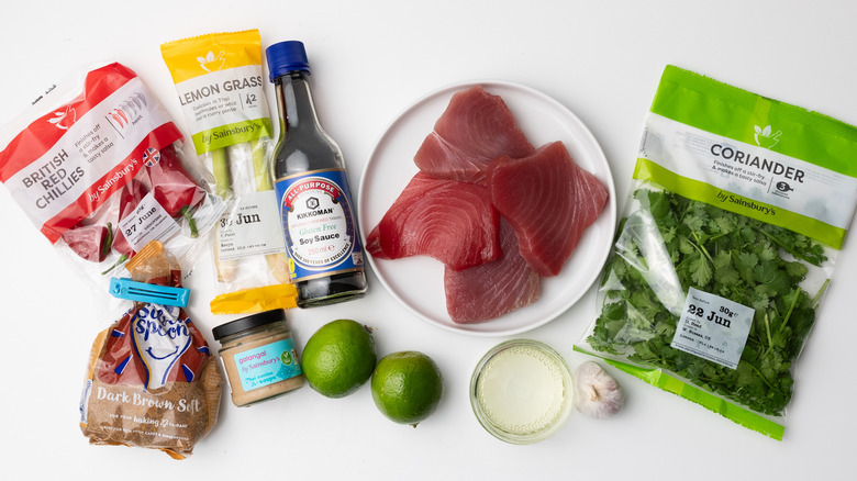 tuna steak ingredients
