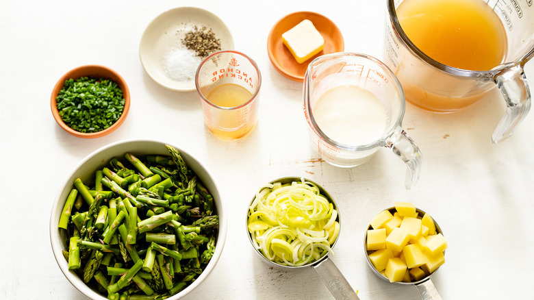 asparagus vichyssoise ingredients