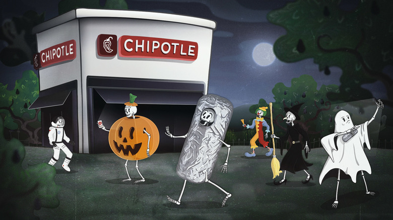 cartoon version of Chipotle Boorito