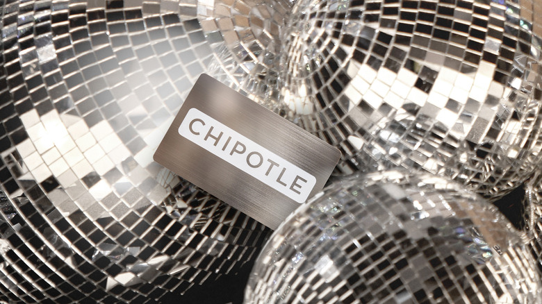 Limited edition Chipotle gift card