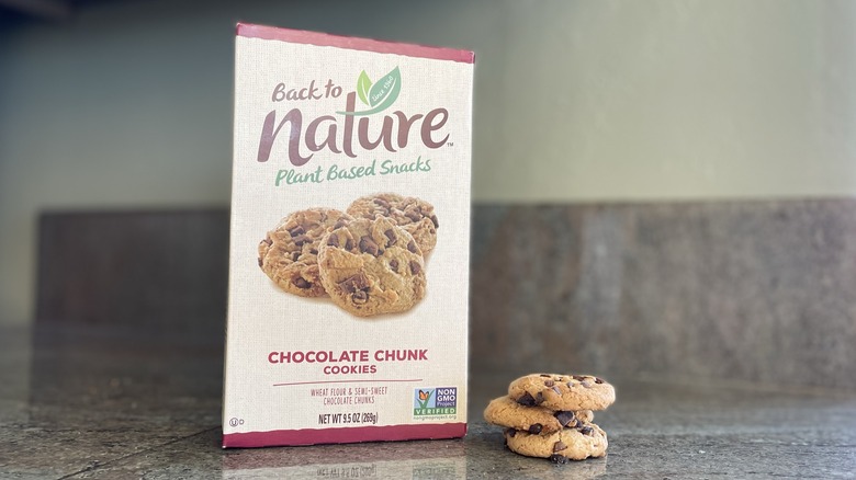 Back to Nature Plant Based chocolate chip cookies