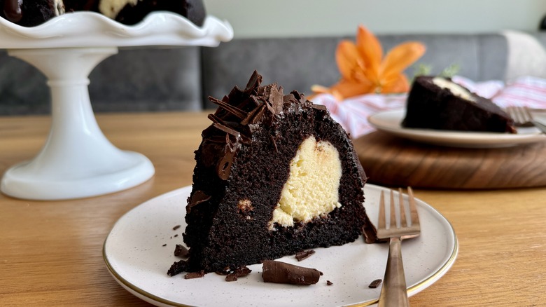 Chocolate Cream Cheese Bundt Cake