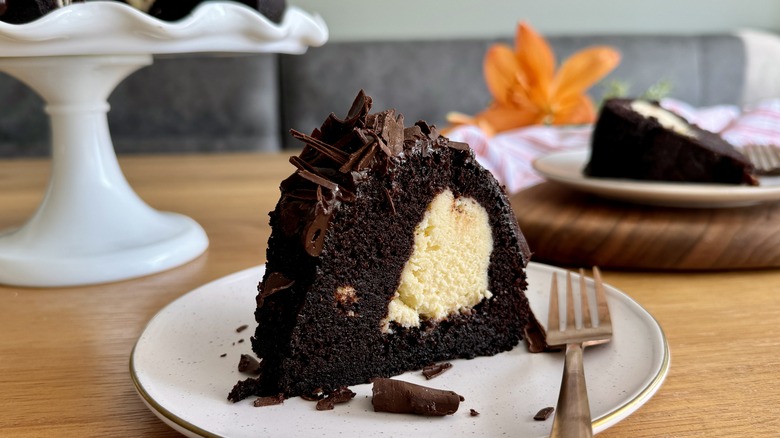 Chocolate Cream Cheese Bundt Cake