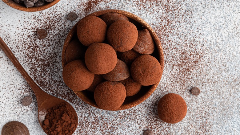 chocolate truffles