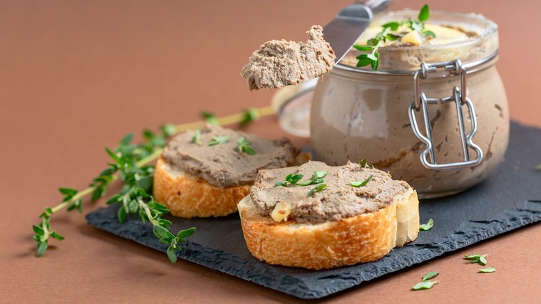 Chicken liver pate