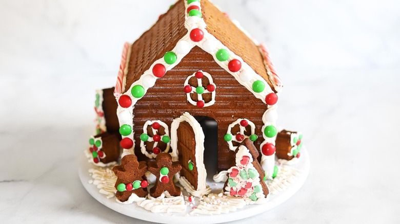 decorated gingerbread House