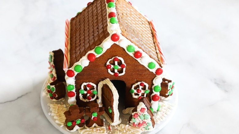 Gingerbread House Cake Recipe, Food Network Kitchen