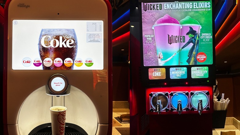 Soda and slushie dispensers