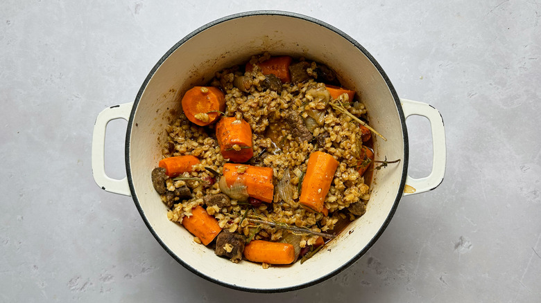 pot of cooked stew