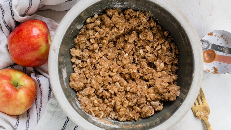 raw crisp in bowl