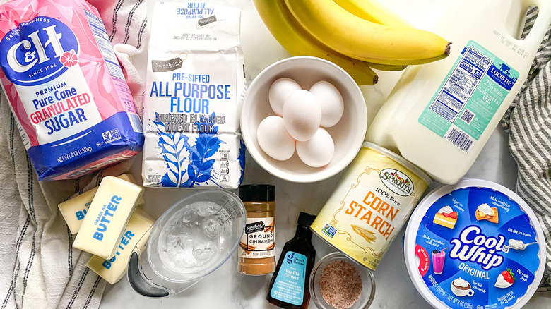 banana cream pie ingredients