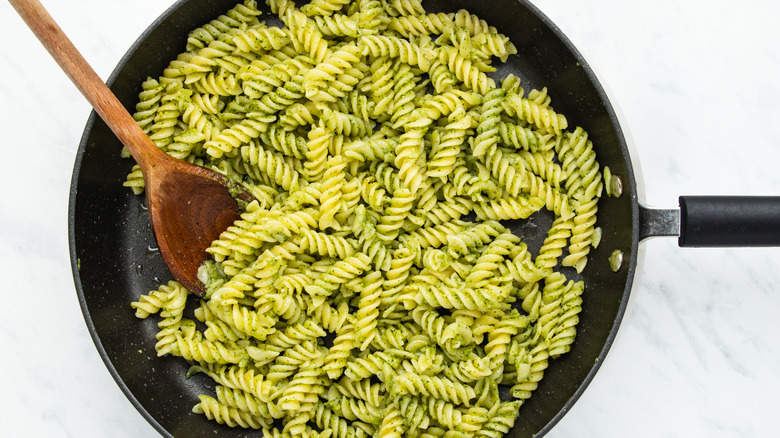 pasta with pesto