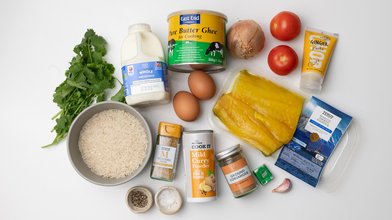 British kedgeree ingredients