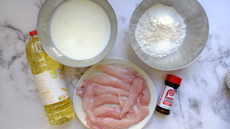 ingredients for chicken tenders