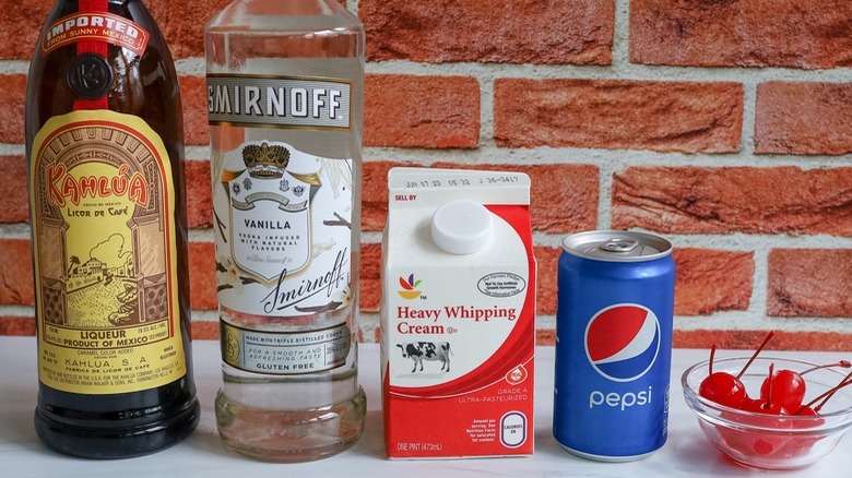 ingredients for colorado bulldog cocktail