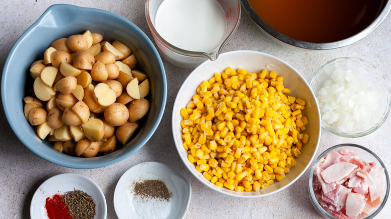 classic corn chowder ingredients 