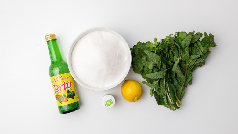 ingredients for mint jelly