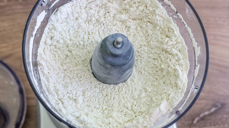 buttery flour in food processor