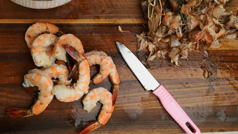 peeled and deveined shrimp