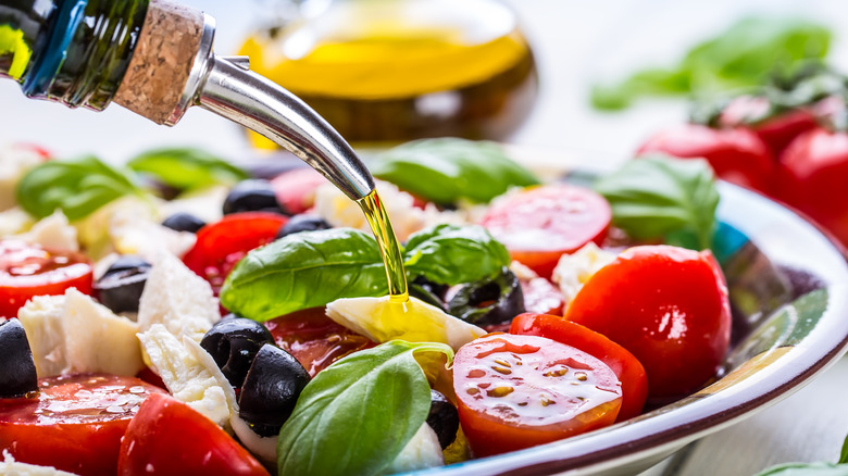 Caprese salad.