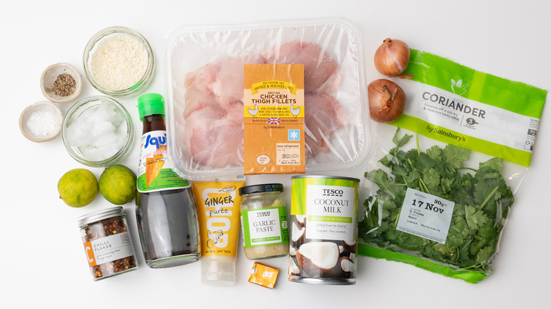 coconut lime chicken thighs ingredients