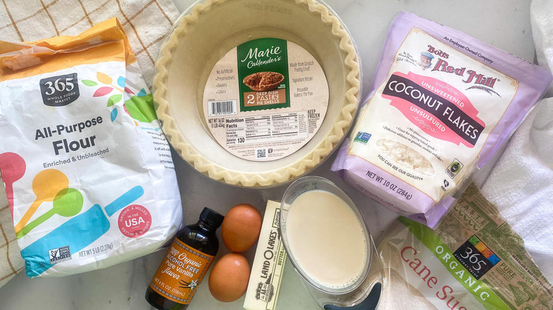 coconut custard pie ingredients