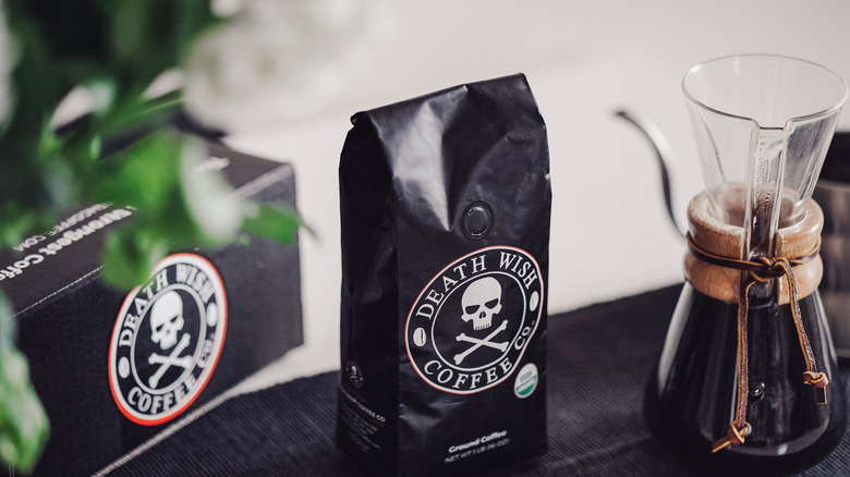 Death Wish Coffee Co. bag