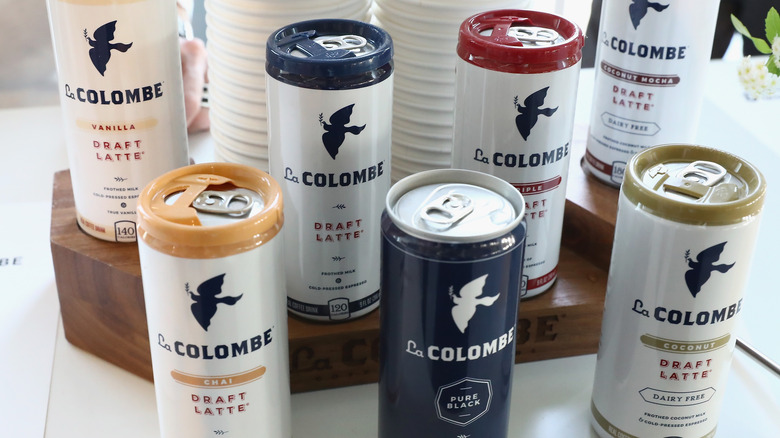 La Colombe coffee cans