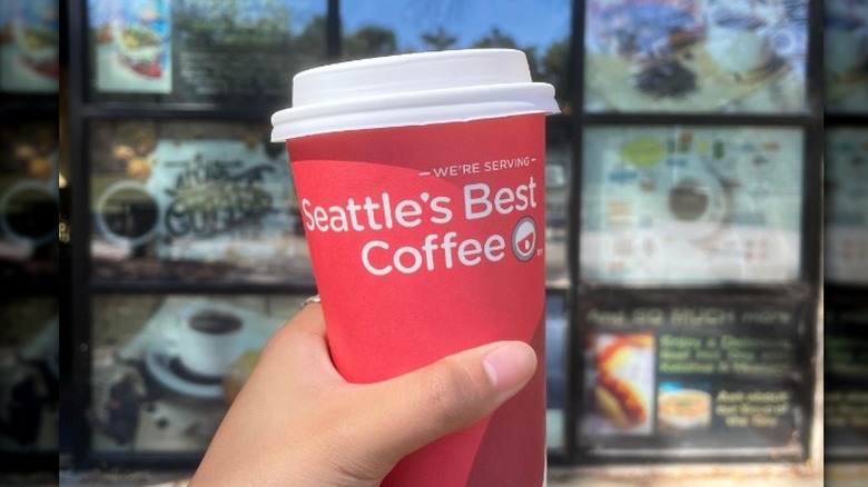 Seattle's Best Coffee cup