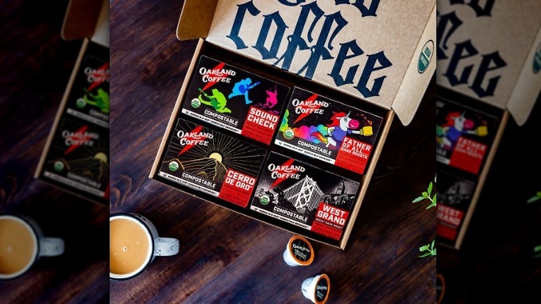 Box of Oakland Coffee pods