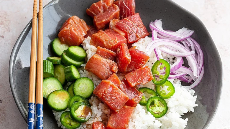 Ahi Tuna Poke Bowl