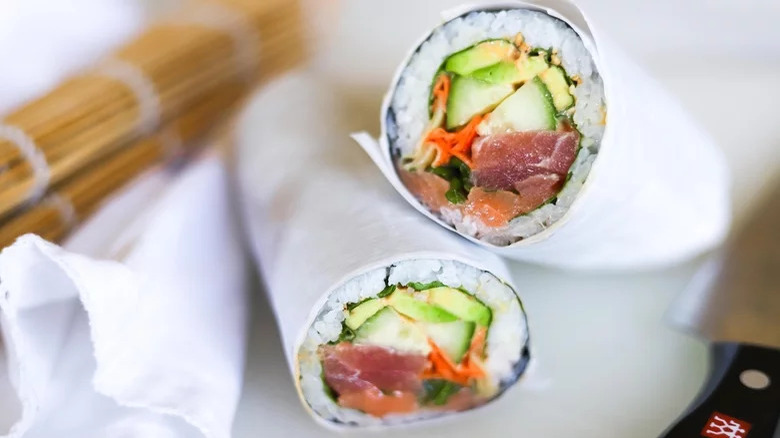 Ginger Sushi Burrito