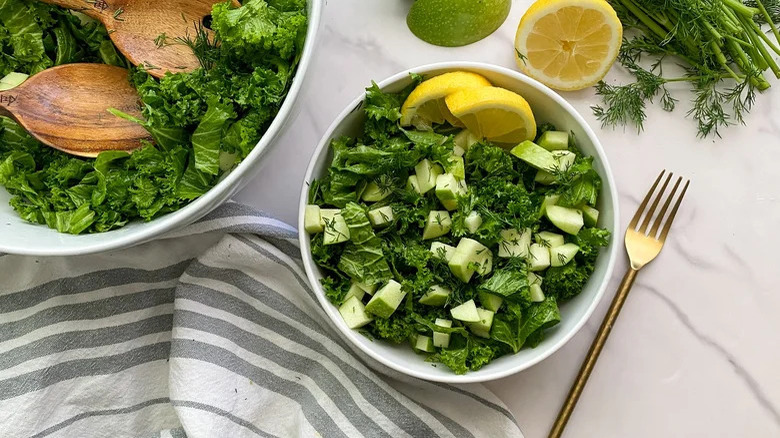 Mustard Green Salad